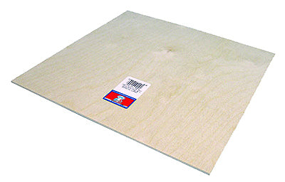 SAUNDERS MIDWEST LLC, Midwest Products 12 in. W x 24 in. L x 1/8 in. Plywood (Pack of 6)