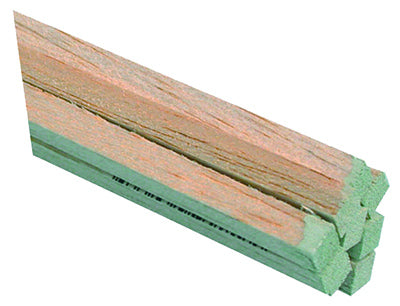 SAUNDERS MIDWEST LLC, Midwest Products 1/4 in. W x 3 ft. L x 1/8 in. Balsawood Strip #2/BTR Premium Grade (Pack of 30)