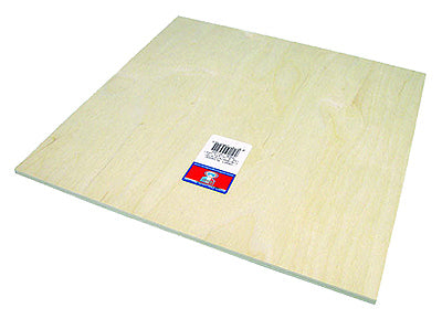 SAUNDERS MIDWEST LLC, Midwest Products 6 in. W x 12 in. L x 1/32 in. Plywood (Pack of 6)