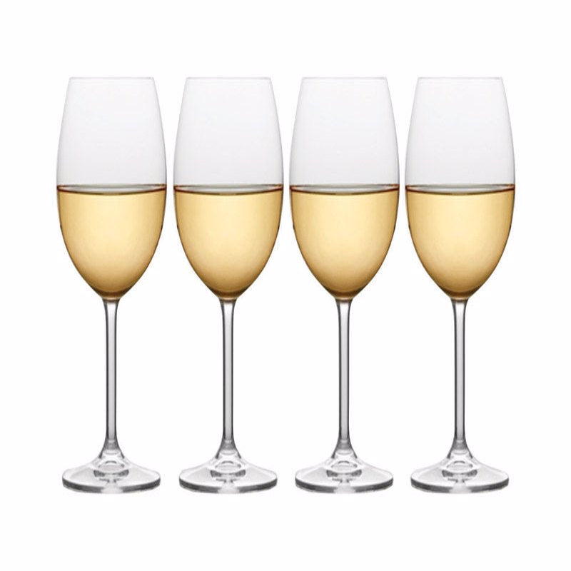 LIFETIME BRANDS CORPORATION, Mikasa Julie 16-1/2 oz Clear Crystal Wine Glass Set