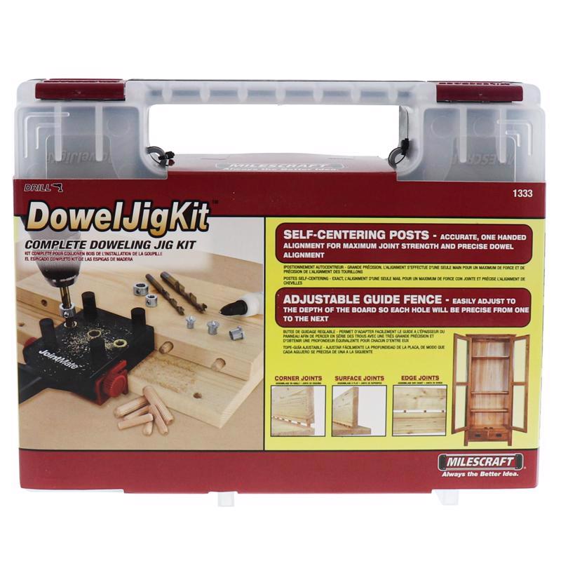 MILESCRAFT INC, Milescraft Doweling Jig Kit 74 pc