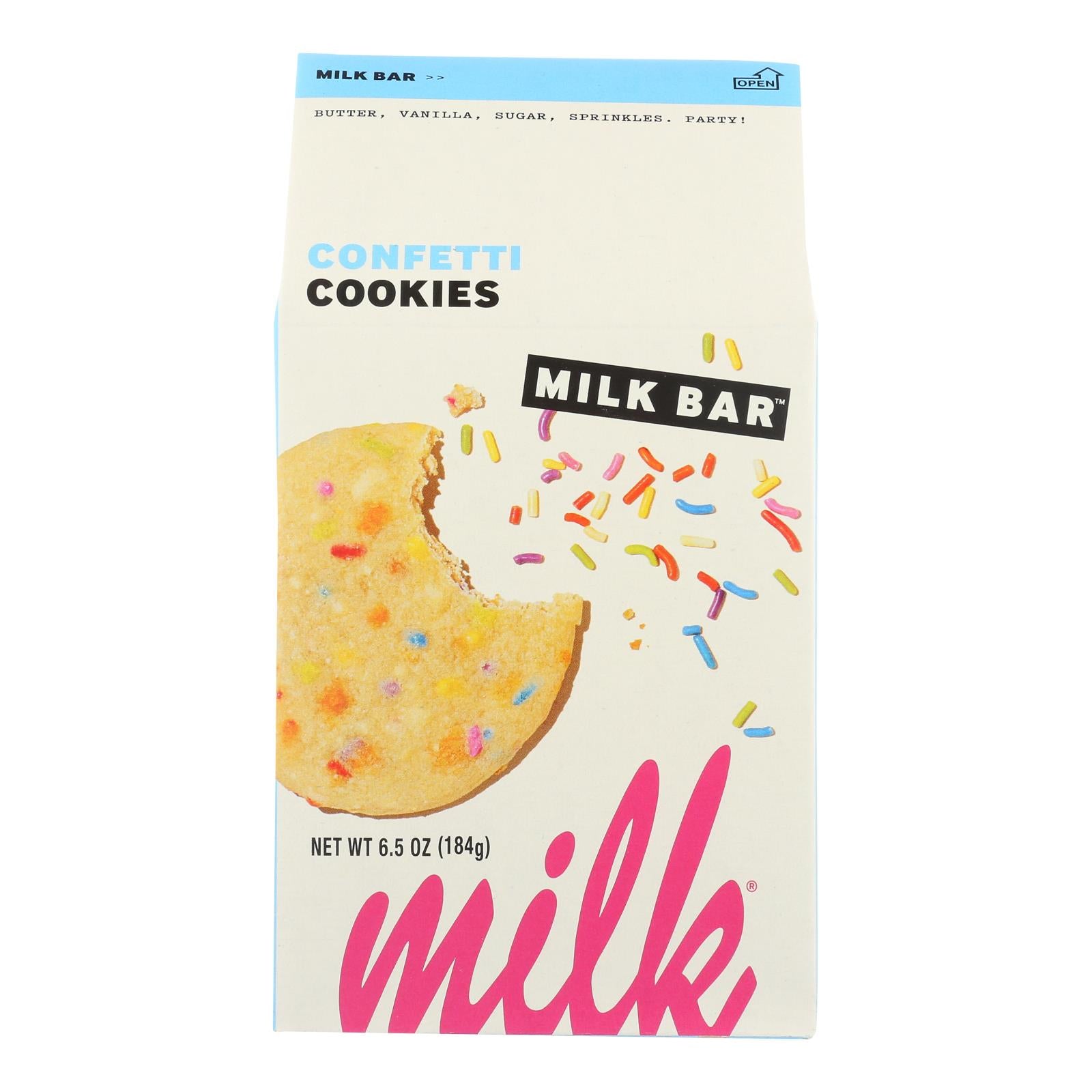 Milk Bar, Milk Bar - Cookies Confetti - Case of 8-6.5 OZ (Pack of 8)
