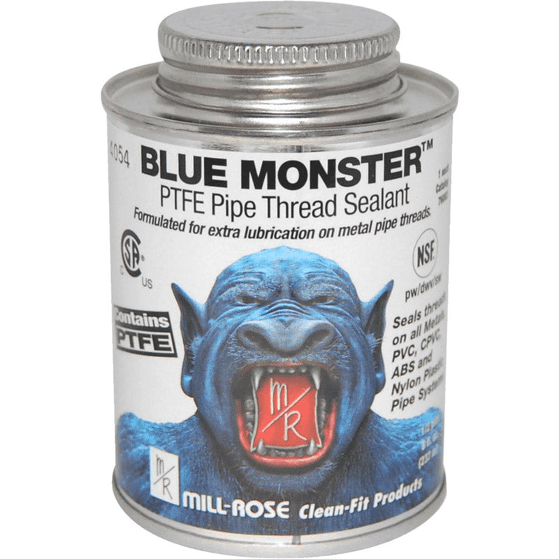 MILL ROSE COMPANY, Mill Rose Blue Monster White Pipe Thread Sealant 8 oz