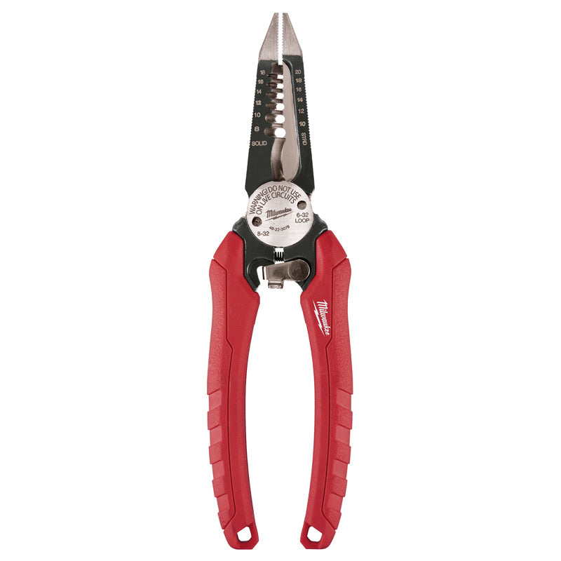 Milwaukee Electric Tool Corp, Milwaukee 7.75 in. Forged Alloy Steel 6-in-1 Combination Pliers