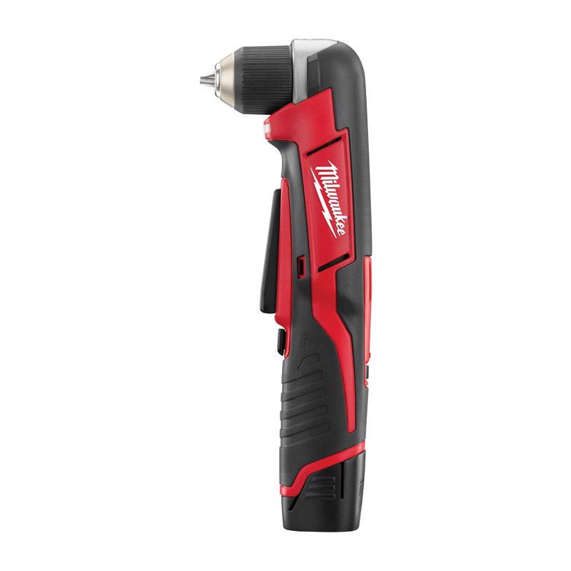 Milwaukee, Milwaukee M12 12 V 3/8 in. 800 RPM Brushed Cordless Right Angle Drill/Driver Kit