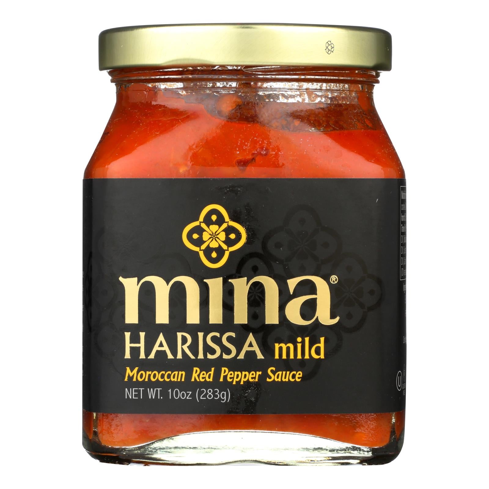 Mina, Mina's Mild Harissa Sauce  - Case of 12 - 10 FZ (Pack of 12)
