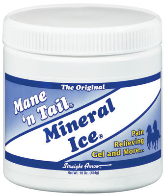 Mane n Tail, Mineral Ice Pain Relieving Gel For Horses, 16-oz.