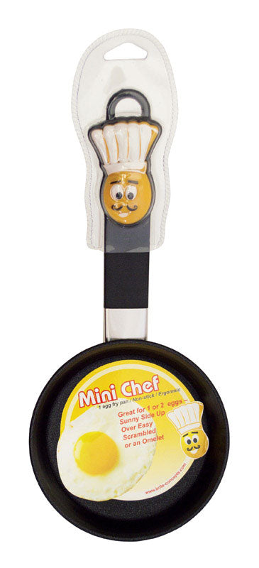 LAMI PRODUCTS, Mini Chef Cast Iron Mini Fry Pan 4 in. Black (Pack of 9)