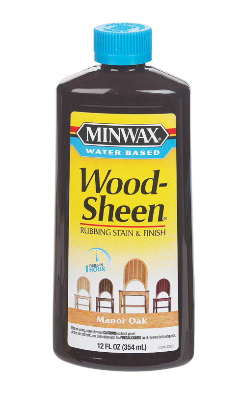 MINWAX, Minwax 30414 12 Oz Manor Oak Water Based WoodSheen Wood Stain (Case of 6)