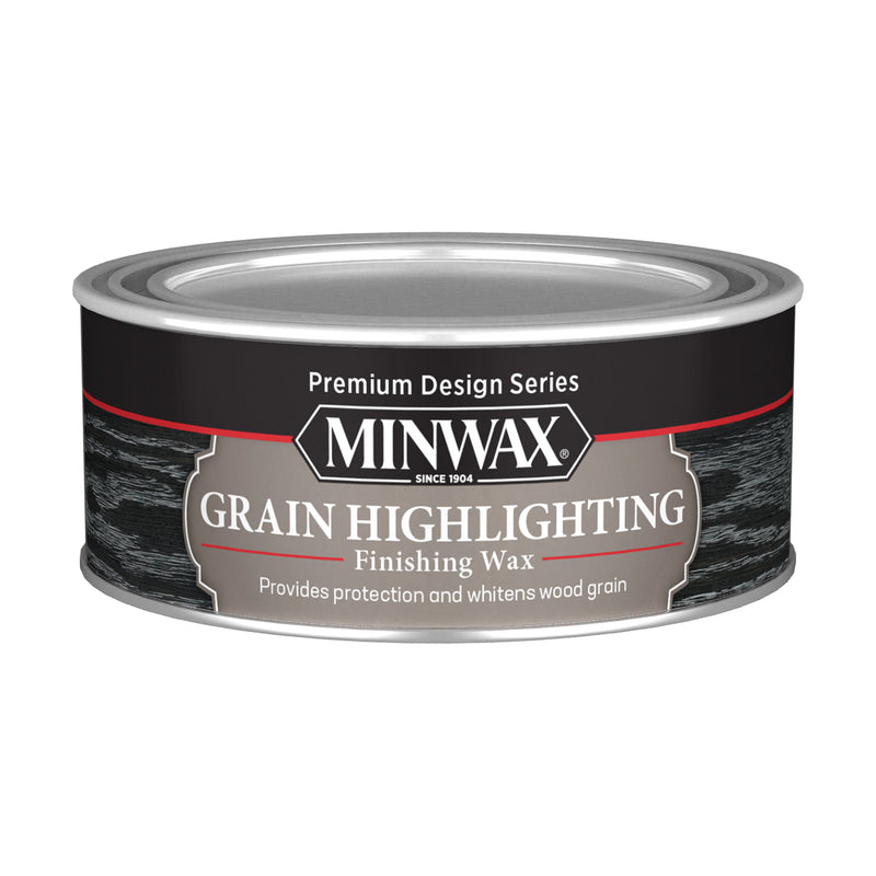 MINWAX, Minwax Design Series Grain Highlighting Matte N/A Water-Based Finishing Wax 8 oz (Pack of 4)