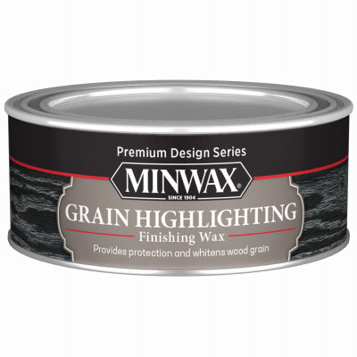 MINWAX, Minwax Design Series Grain Highlighting Matte N/A Water-Based Finishing Wax 8 oz (Pack of 4)