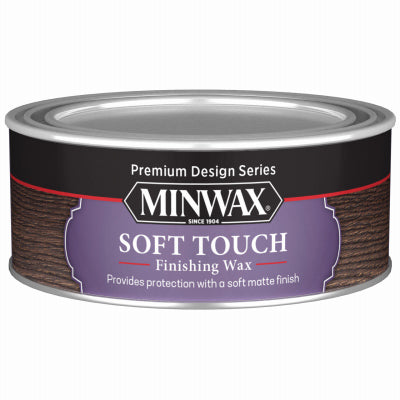 MINWAX, Minwax Design Series Matte Soft Touch Water-Based Finishing Wax 8 oz. (Pack of 4)