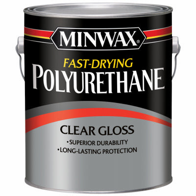 MINWAX, Minwax Fast-Drying Polyurethane Gloss Clear Oil-Based Fast-Drying Polyurethane 1 gal (Pack of 2)