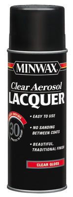 MINWAX, Minwax Gloss Clear Brushing Lacquer 12.25 oz. (Pack of 6)