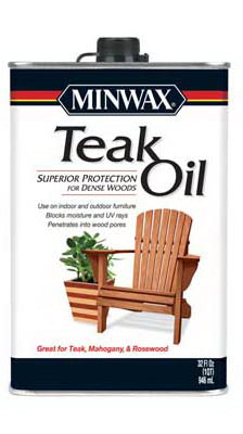 MINWAX, Minwax Helmsman Amber Oil-Based Teak Oil 1 qt. for Furniture/Wood Surfaces