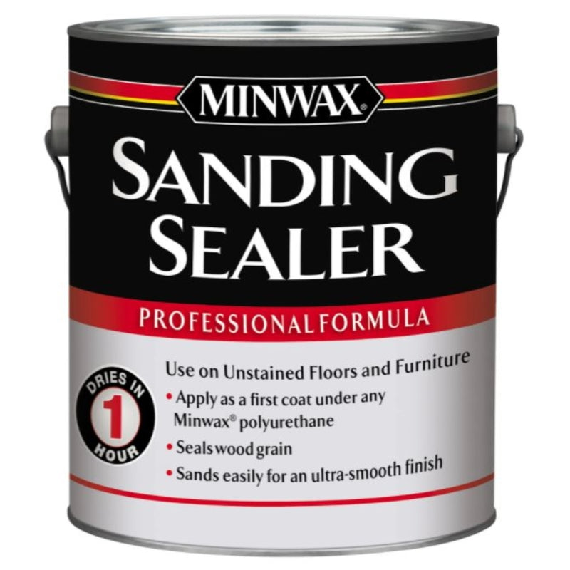 MINWAX, Minwax Sanding Sealer Satin Clear Water-Based 1 gal (Pack of 2)