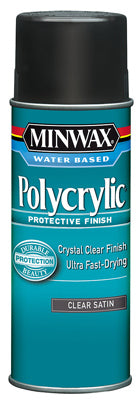 MINWAX, Minwax Satin Clear Polycrylic 11.5 Oz. (Pack Of 6)