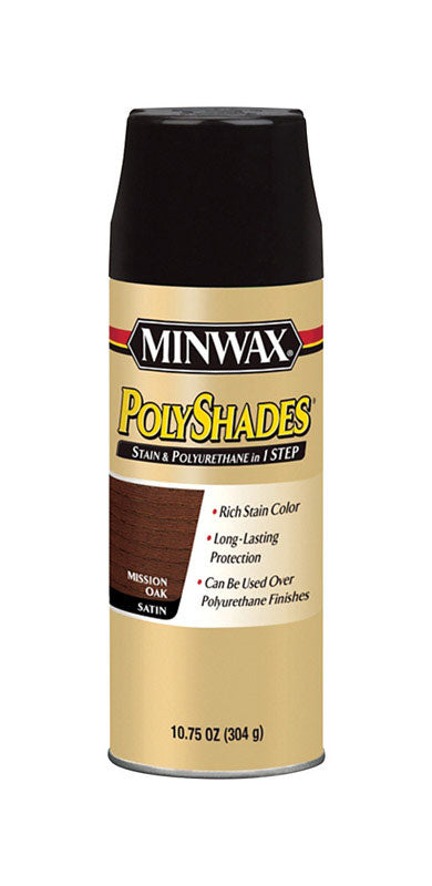 MINWAX, Minwax Satin Mission Oak Fast Drying Polyurethane Spray 10.75 oz.