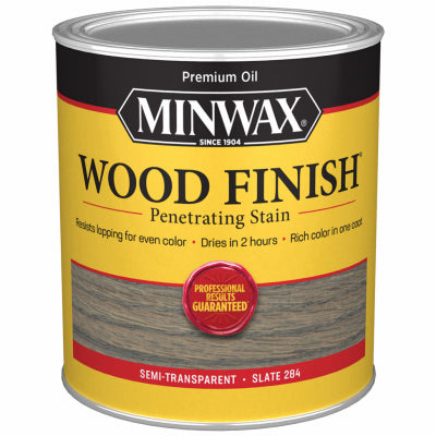 MINWAX, Minwax Slate Semi-Transparent Oil-Based Penetrating Wood Stain 1 qt. (Pack of 4)