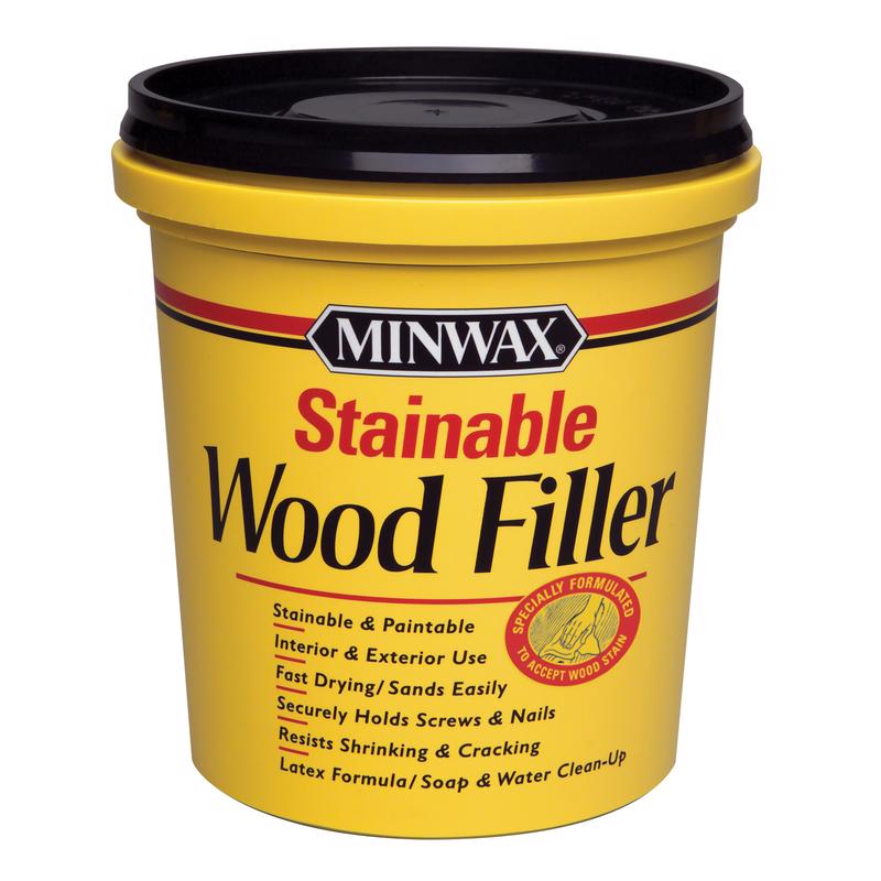 MINWAX, Minwax Stainable Natural Wood Filler 16 oz