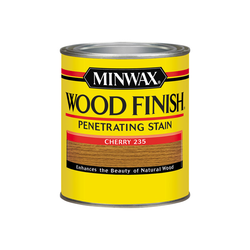 MINWAX, Minwax Wood Finish Semi-Transparent Cherry Oil-Based Oil Stain 1 qt. (Pack of 4)