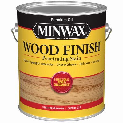 MINWAX, Minwax Wood Finish Semi-Transparent Cherry Oil-Based Penetrating Wood Stain 1 gal (Pack of 2)