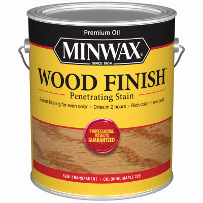 MINWAX, Minwax Wood Finish Semi-Transparent Colonial Maple Oil-Based Penetrating Wood Stain 1 gal (Pack of 2)