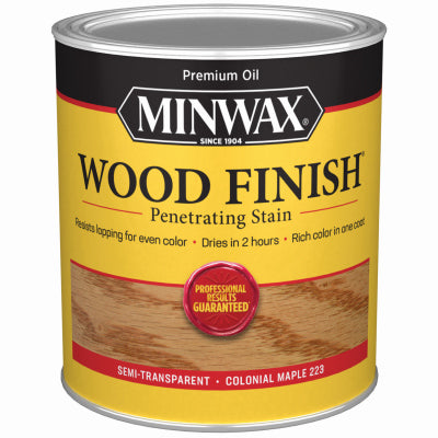 MINWAX, Minwax Wood Finish Semi-Transparent Colonial Maple Oil-Based Stain 1 qt. (Pack of 4)