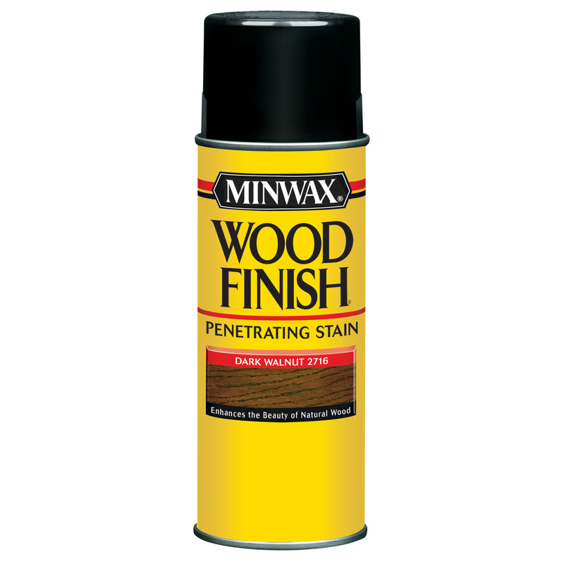 MINWAX, Minwax Wood Finish Semi-Transparent Dark Walnut Oil-Based Wood Stain 11.5 oz. (Pack of 6)