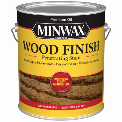 MINWAX, Minwax Wood Finish Semi-Transparent Early American Oil-Based Wood Stain 1 gal. (Pack of 2)