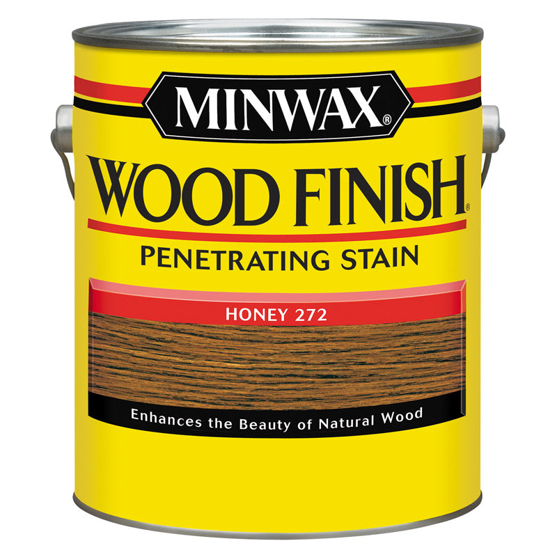 MINWAX, Minwax Wood Finish Semi-Transparent Honey Oil-Based Oil Wood Stain 1 gal. (Pack of 2)