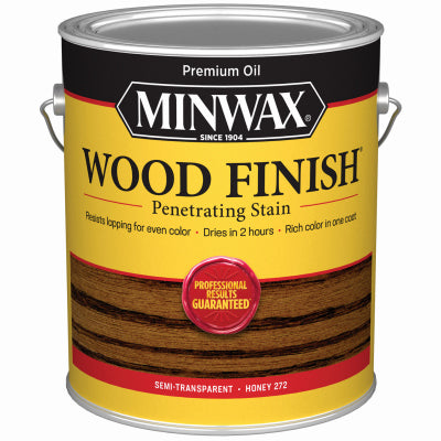 MINWAX, Minwax Wood Finish Semi-Transparent Honey Oil-Based Oil Wood Stain 1 gal. (Pack of 2)