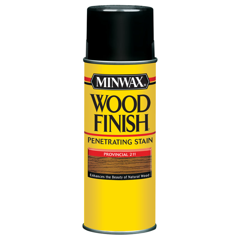 MINWAX, Minwax Wood Finish Semi-Transparent Provincial Oil-Based Wood Stain 11.5 oz. (Pack of 6)