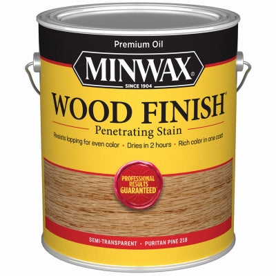 MINWAX, Minwax Wood Finish Semi-Transparent Puritan Pine Oil-Based Penetrating Wood Stain 1 gal (Pack of 2)