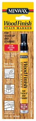MINWAX, Minwax Wood Finish Stain Marker Semi-Transparent Golden Oak Oil-Based Stain Marker 0.33 oz
