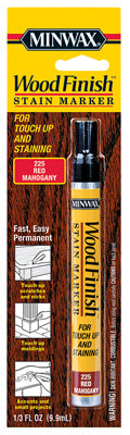 MINWAX, Minwax Wood Finish Stain Marker Semi-Transparent Red Mahogany Oil-Based Stain Marker 0.33 oz