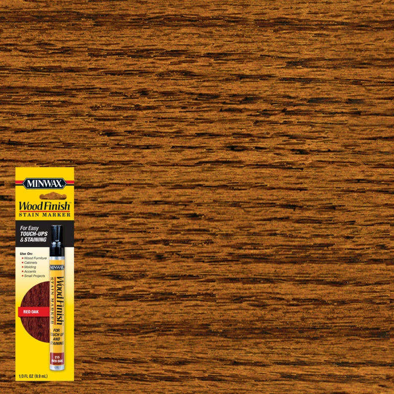 MINWAX, Minwax Wood Finish Stain Marker Semi-Transparent Red Oak Oil-Based Stain Marker 0.33 oz