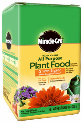 THE SCOTTS MIRACLE-GRO COMPANY, Miracle Gro 2000992 8 Oz  All Purpose Plant Food Fertilizer