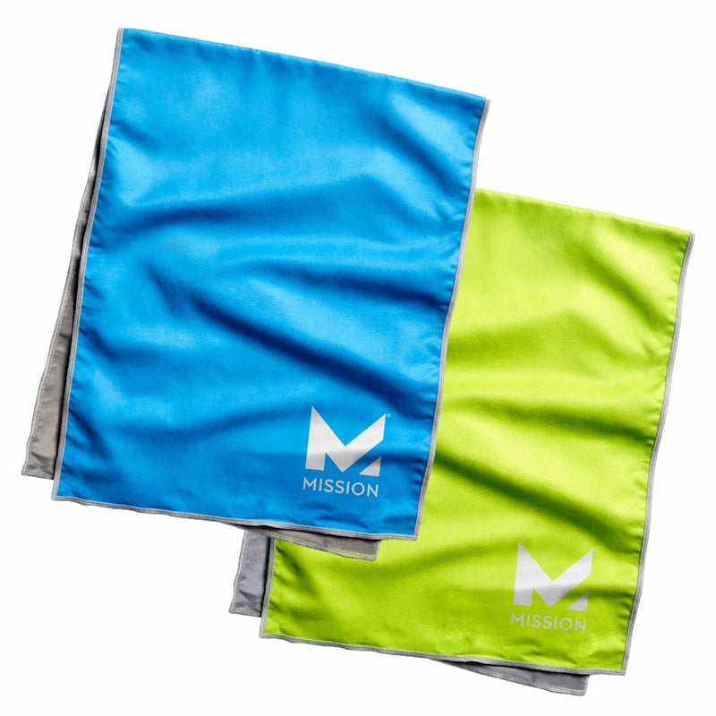 MPUSA, Mission As Seen On TV Assorted Cooling Towel (Pack of 6)