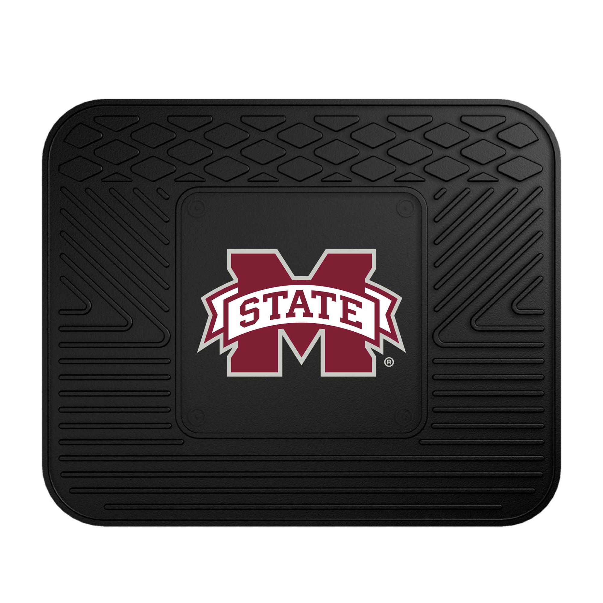 FANMATS, Mississippi State University Back Seat Car Mat - 14in. x 17in.