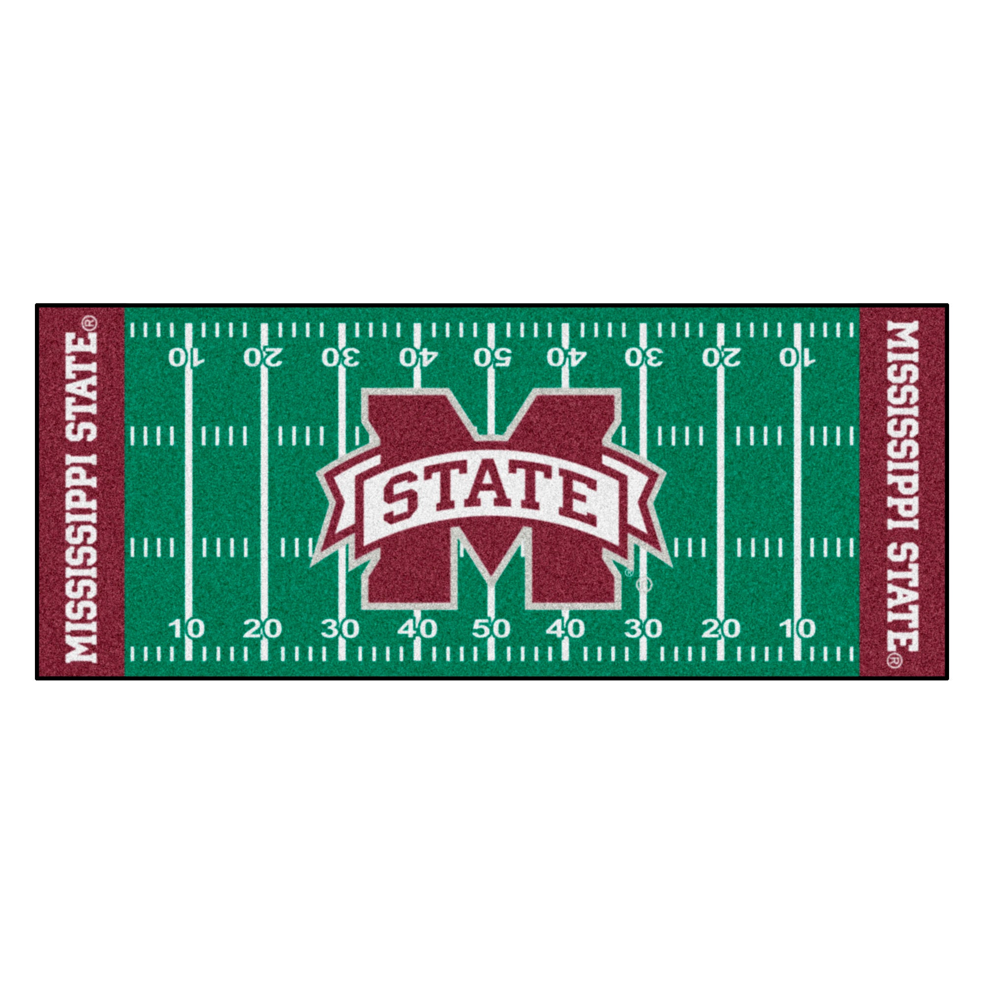 FANMATS, Mississippi State University Field Runner Mat - 30in. x 72in.