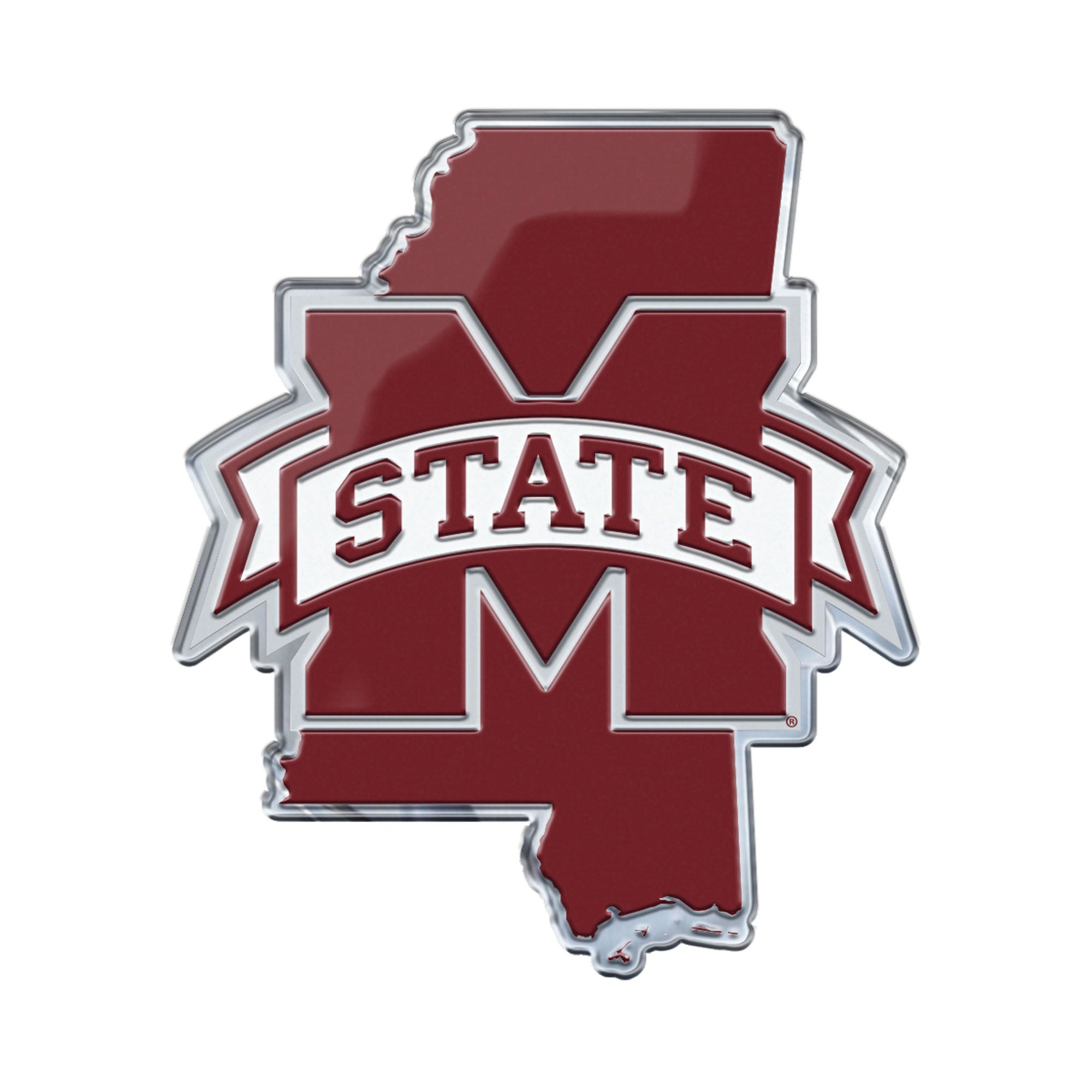 FANMATS, Mississippi State University Team State Aluminum Emblem