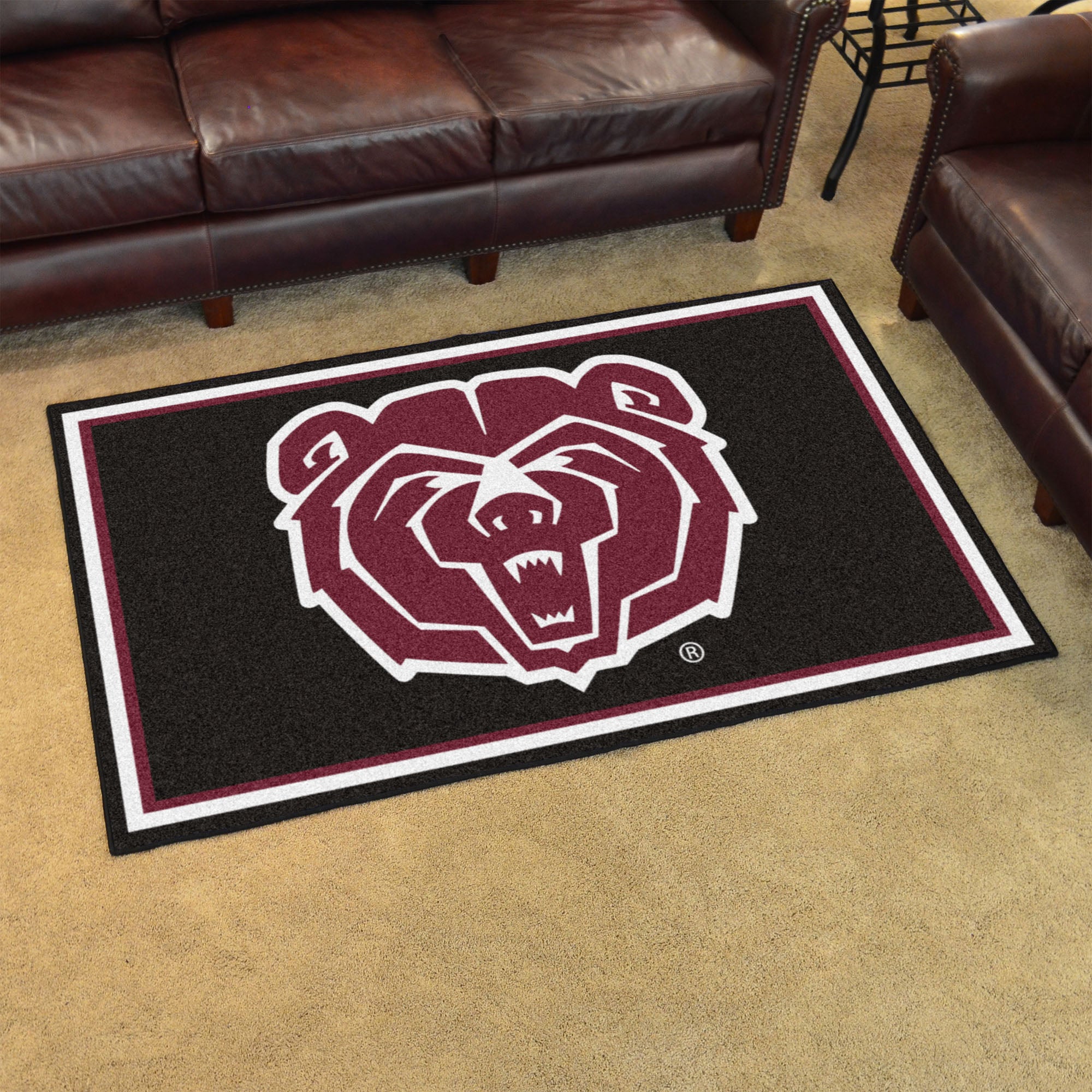 FANMATS, Missouri State University 4ft. x 6ft. Plush Area Rug