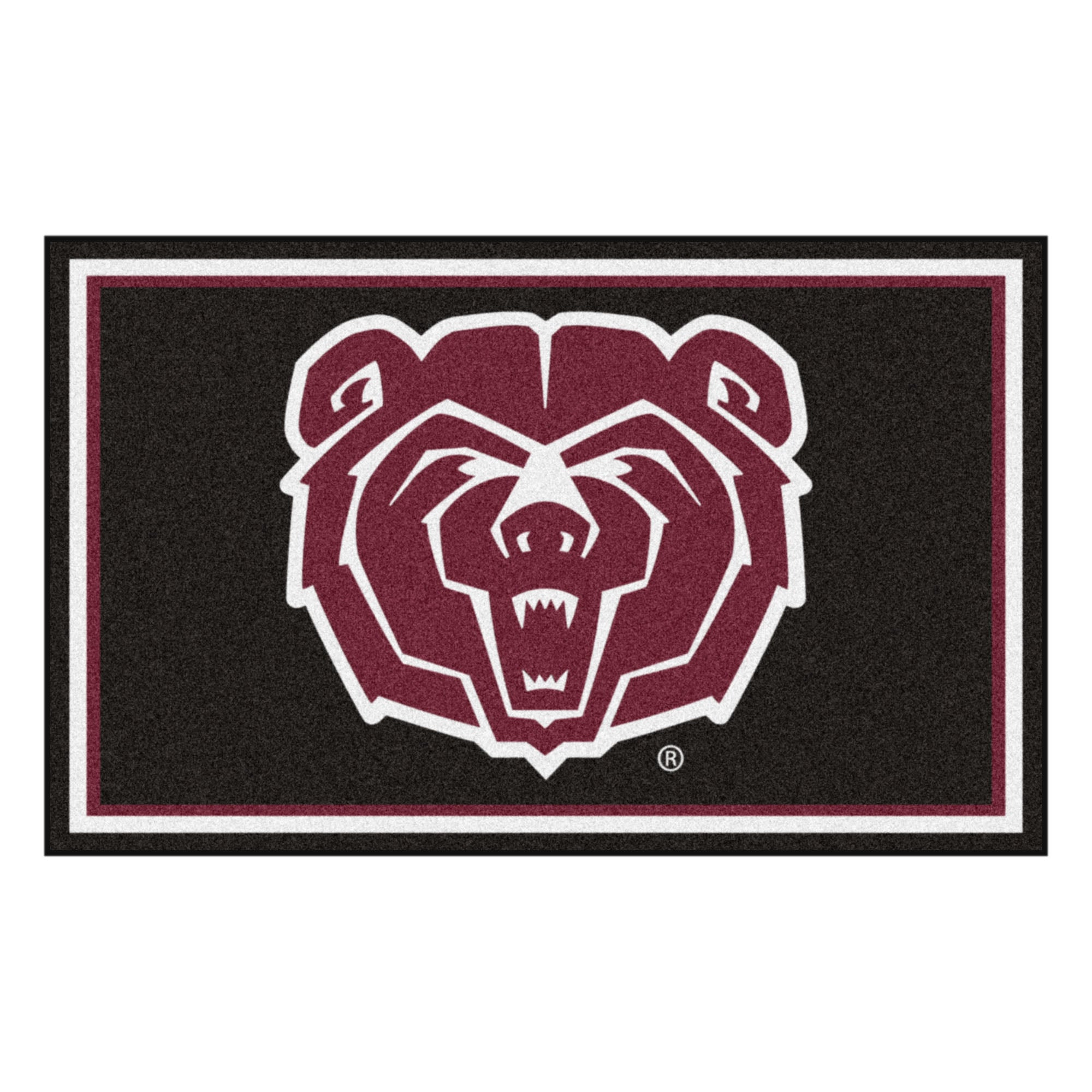 FANMATS, Missouri State University 4ft. x 6ft. Plush Area Rug