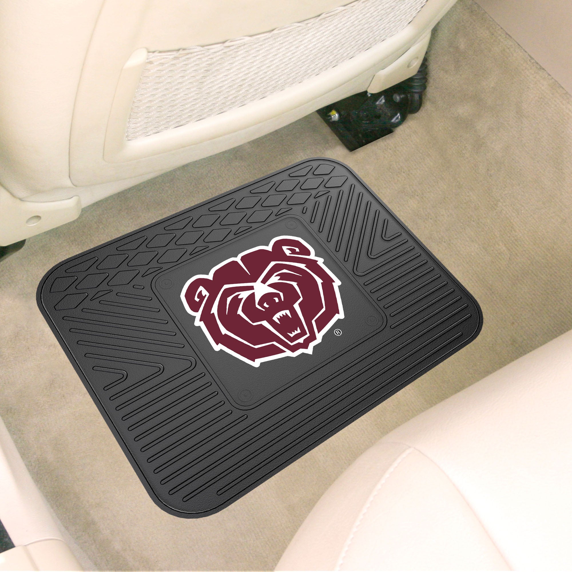 FANMATS, Missouri State University Back Seat Car Mat - 14in. x 17in.