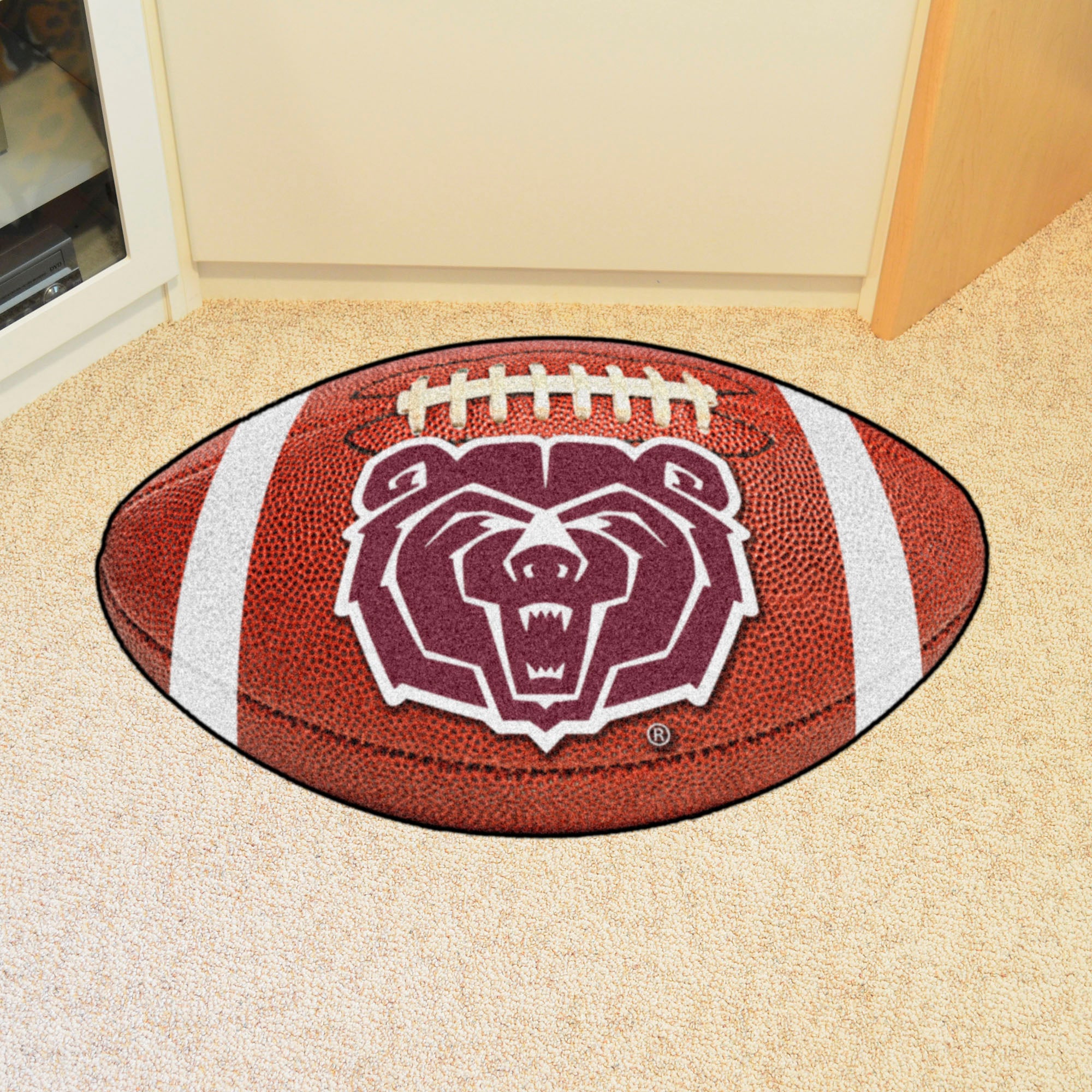 FANMATS, Missouri State University Football Rug - 20.5in. x 32.5in.