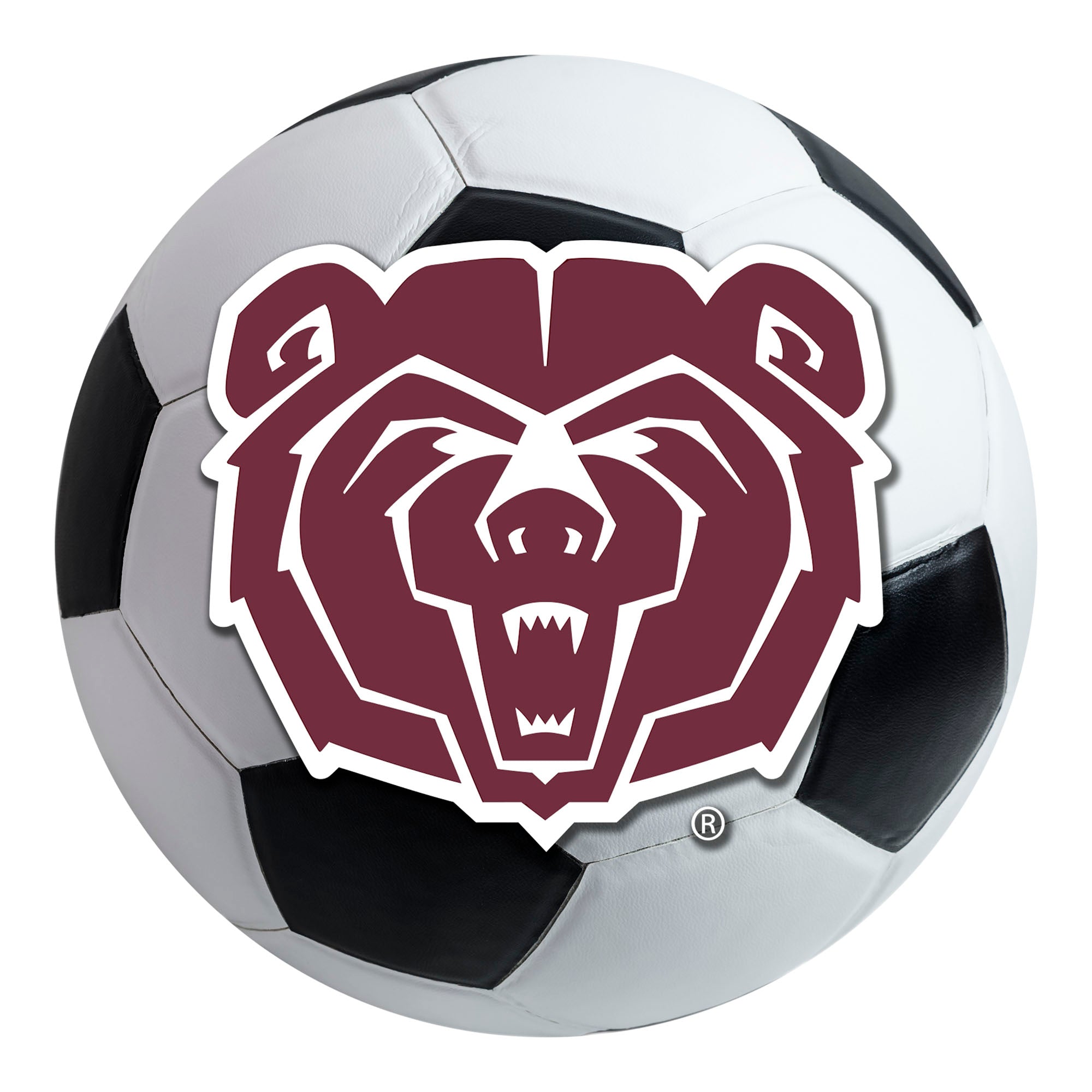 FANMATS, Missouri State University Soccer Ball Rug - 27in. Diameter