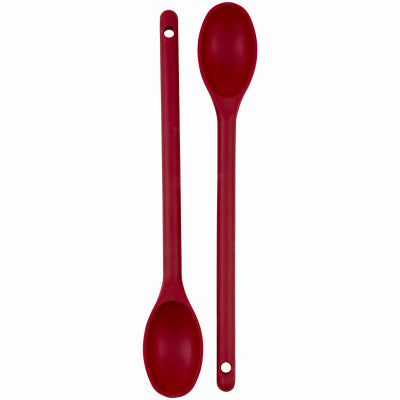Good Cook, Mixing Spoon Set, Red Plastic, 3-Pc. (Pack of 3)