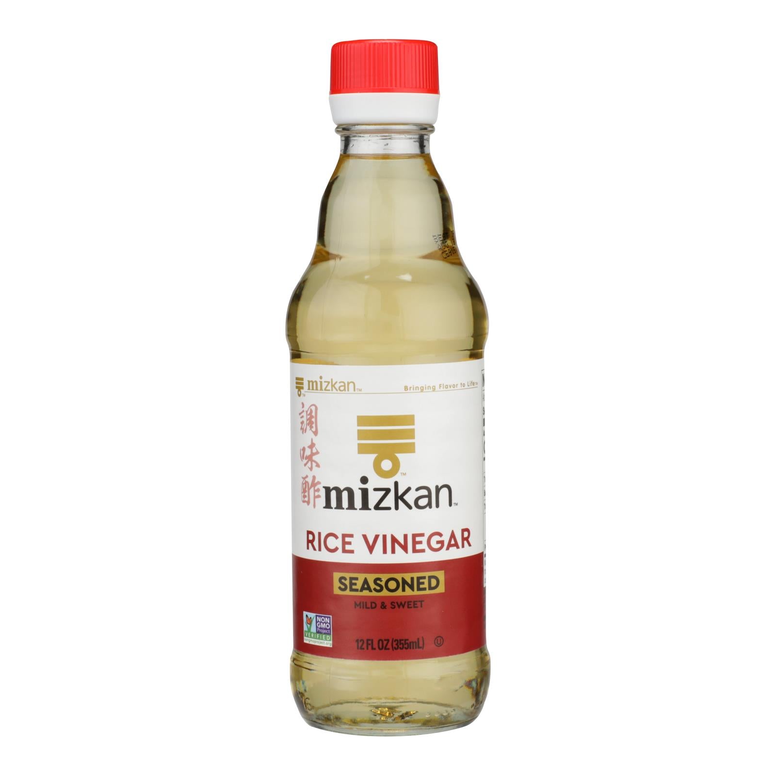 Mizkan, Mizkan - Rice Vinegar Seasoned - Case of 6 - 12 OZ (Pack of 6)