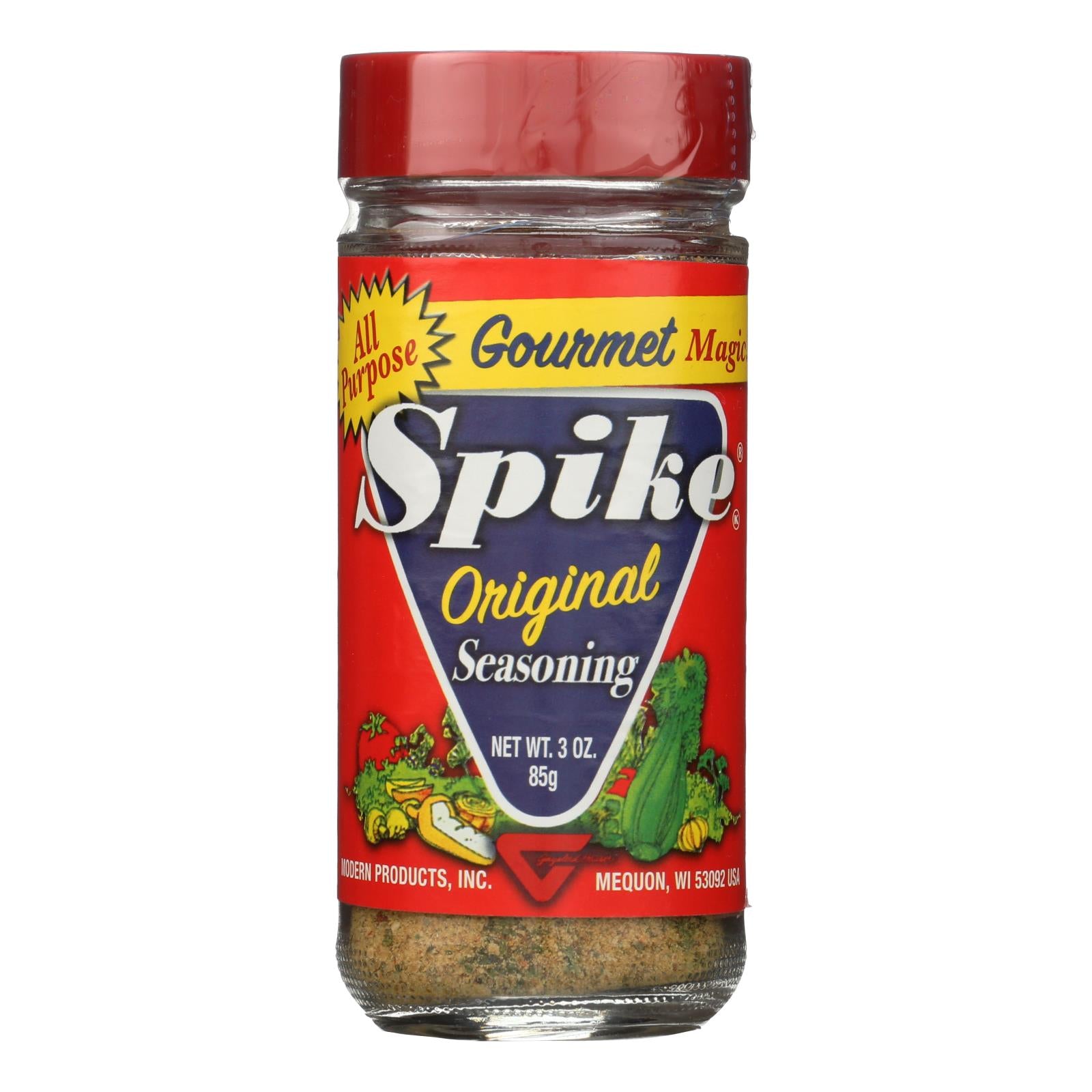 Modern Products, Modern Products Spike Gourmet Natural Seasoning - Original Magic - 3 oz - Case of 6 (Pack of 6)